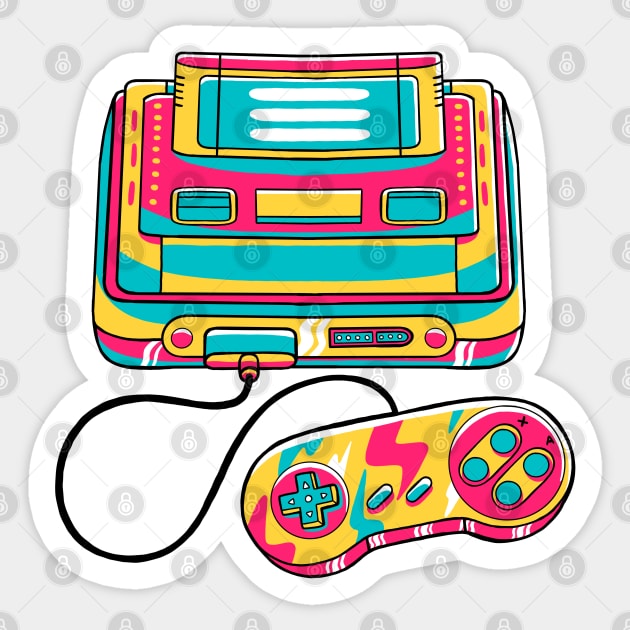 Game Classic Console Sticker by MEDZ